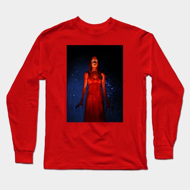 Carrie 2 Long Sleeve T-Shirt by Fatima Wajid